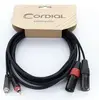 CORDIAL 14847 audio kabelis — 1 m, XLR uz RCA Photo 2