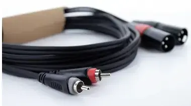 CORDIAL 14847 audio kabelis — 1 m, XLR uz RCA Photo 3