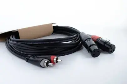 CORDIAL 14853 audio kabelis 3 m XLR uz RCA Photo 6