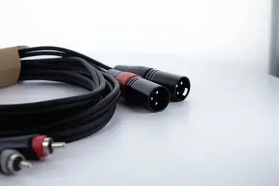 CORDIAL 14849 audio kabelis — 3 m, XLR uz RCA Photo 4
