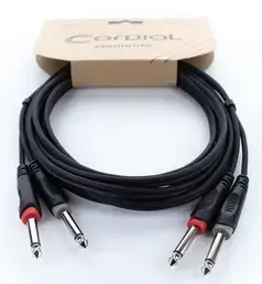CORDIAL 14846 аудиокабель 2x6,35 мм 6 м Photo 2