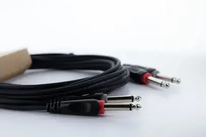 CORDIAL 14846 аудиокабель 2x6,35 мм 6 м Photo 6