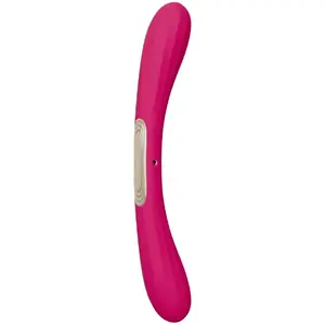 Double-Ended Vibrator LELO Boomerang Cerise — Silicone, 2 Motors, 8 Patterns, 16 Intensities, USB Rechargeable, Waterproof