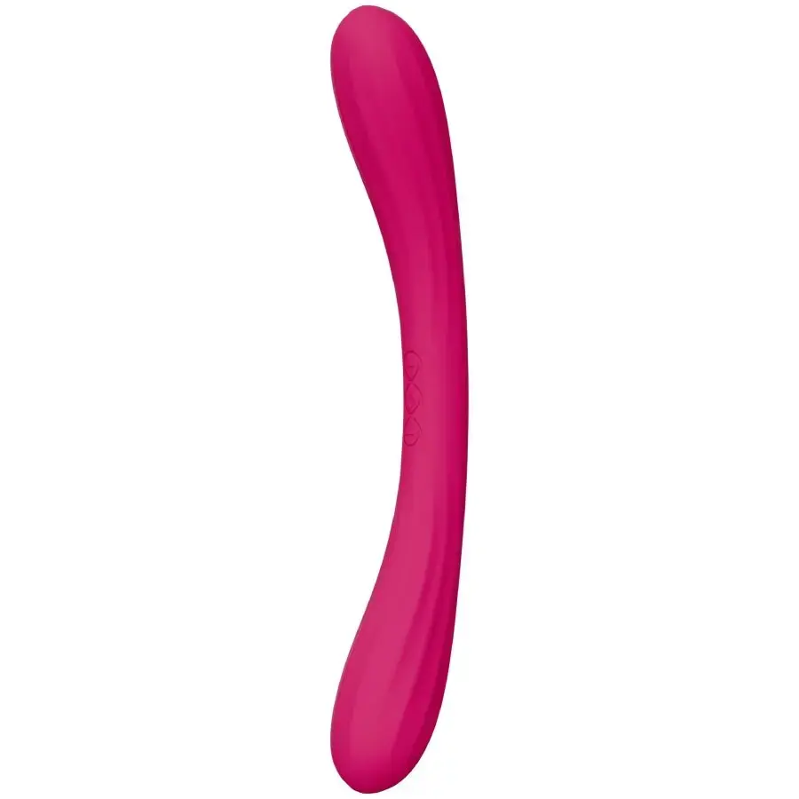 LELO Boomerang Cerise двухконечный вибратор Photo 2