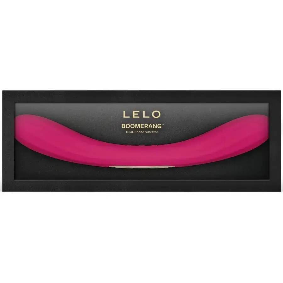 LELO Boomerang Cerise двухконечный вибратор Photo 4