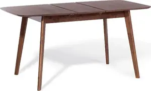 Dining table Shumee MADOX extendable 120/150 x 75 cm dark wood