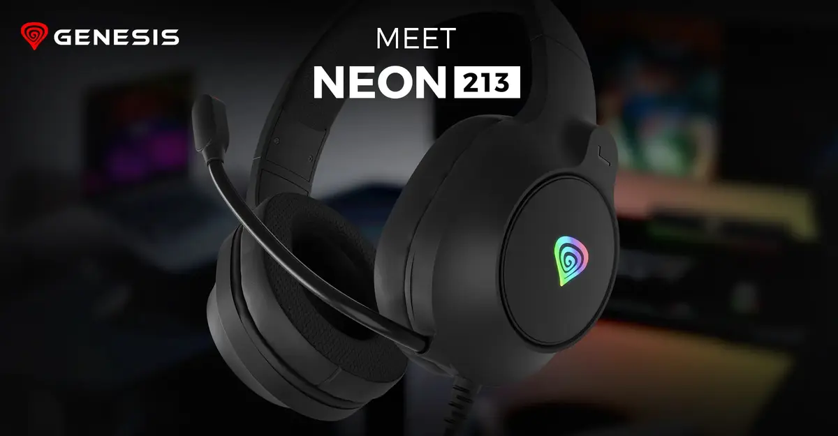 NATEC GENESIS NEON 213 проводная гарнитура Photo 9