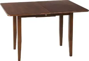 Ēdamgalda galds Beliani MASELA izvelkams 90/120 x 60 cm tumša koks
