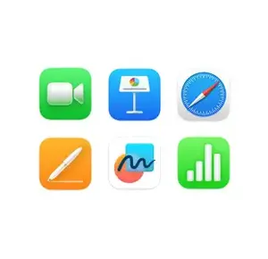 Powerful apps included