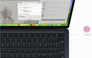 Touch ID for fast, secure access