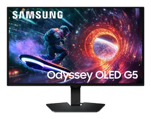 Samsung G50F computer monitor Quad HD OLED Black 2560 x 1440 pixels 180 Hz 0.03 ms 16:9 178° AMD FreeSync NVIDIA G-SYNC