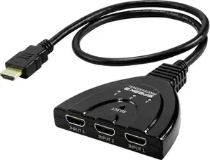 HDMI switch SpeaKa Professional SP-HDSW-200, 3-port, 8K UHD capable (7680 x 4320)