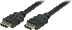 HDMI cable Secomp S3703, Standard Ultra HD with Ethernet, ST to ST, black, 5 m