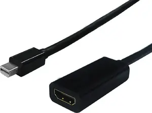 Secomp Mini DisplayPort to HDMI Adapter S3206, Mini DP (male) to HDMI (female), HDMI v1.2