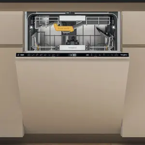 Полновстраиваемая посудомоечная машина Whirlpool W8I HF58 TUS на 14 комплектов посуды, класс энергопотребления B, уровень шума 38 дБ, 8 программ
