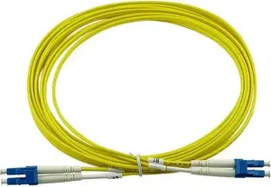 BlueOptics Duplex Singlemode LWL Patch Cable LC‑UPC/LC‑UPC 7.5m OS2 (E9/125µm), Insertion Loss 
