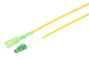 Optiskais patchkabelis S-Conn 07-102012 OS2 SMF LC uz SC 0,5 m dzeltena