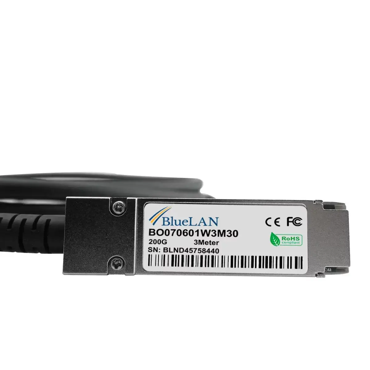 BlueOptics QSFP56 на 4xSFP56 кабель 1 м Photo 3