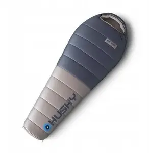 Спальный мешок HUSKY DOPY пуховый −25 °C, 85×220 см, 1,69 кг, сине‑серый