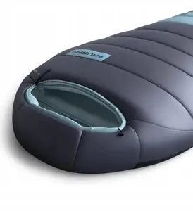Спальный мешок HUSKY DRAPE -20 °C, 85 x 220 см, 1,25 кг, с пуховым наполнителем, синий