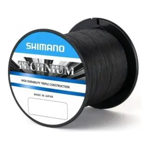 Fishing line Shimano Technium 0.255 mm 300 m, 6.10 kg breaking strain, grey