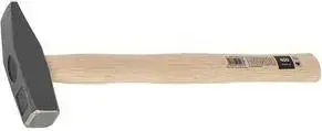 Claw/Blacksmith Hammer BRADAS DIY-HW1050, 500 g Head, Beech Handle 325 mm