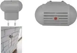 BRADAS CTRL-ID301V Ультразвуковой отпугиватель комаров, серый, с евро-вилкой, 1 шт.