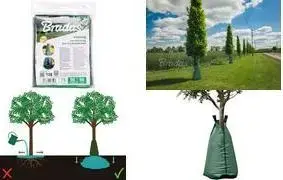Tree watering bag BRADAS KTTZ75/50420, PVC, 75 L, green