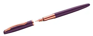 Fountain pen Pelikan 300010134 — cartridge filling system, violet, blue ink, 1 pc