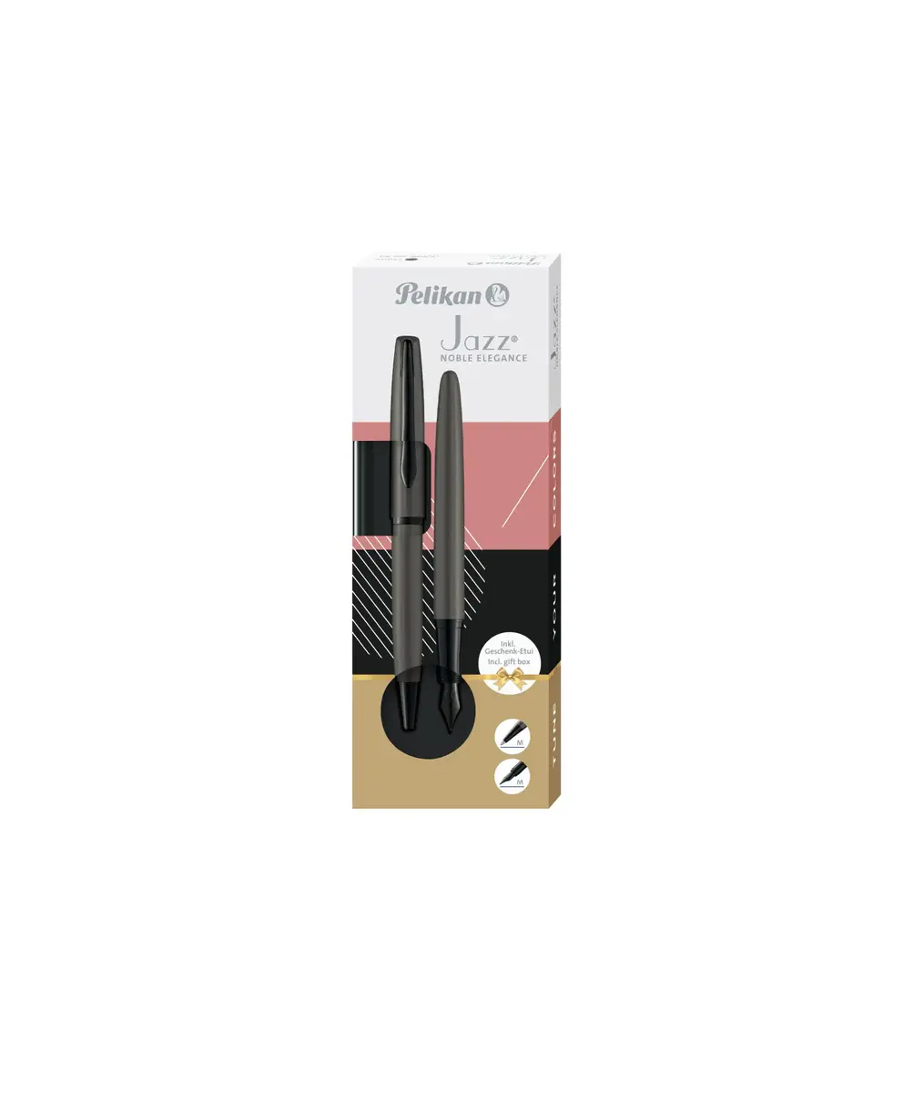 Pelikan Jazz komplekts — pildspalva + tintes, stone colour Photo 2