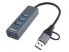 PREMIUMCORD Hub 5G SuperSpeed USB-C/USB-A на 4x USB-A Photo 2