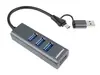 PREMIUMCORD Hub 5G SuperSpeed USB-C/USB-A на 4x USB-A Photo 4