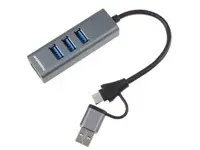 PREMIUMCORD Hub 5G SuperSpeed USB-C/USB-A на 4x USB-A Photo 7