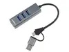 PREMIUMCORD Hub 5G SuperSpeed USB-C/USB-A на 4x USB-A Photo 7