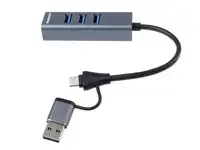 PREMIUMCORD Hub 5G SuperSpeed USB-C/USB-A на 4x USB-A Photo 8