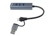 PREMIUMCORD Hub 5G SuperSpeed USB-C/USB-A на 4x USB-A Photo 8