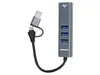 Adapteris PREMIUMCORD USB‑C/USB‑A uz Gigabit + 3× USB 3.2 Photo 6