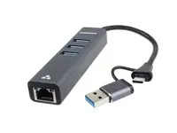 Adapteris PREMIUMCORD USB‑C/USB‑A uz Gigabit + 3× USB 3.2 Photo 7
