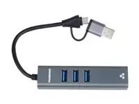 Adapteris PREMIUMCORD USB‑C/USB‑A uz Gigabit + 3× USB 3.2 Photo 8