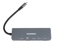 PREMIUMCORD адаптер USB-C → HDMI 4K@60Hz + 10G порты Photo 4
