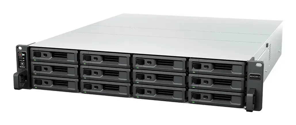 Synology RS2423RP+II NAS Rack (2U) AMD Ryzen V1780B Photo 2