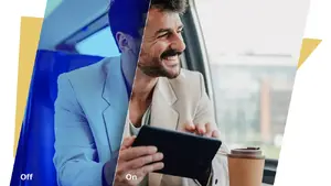 Снижение синего света для безопасного просмотра