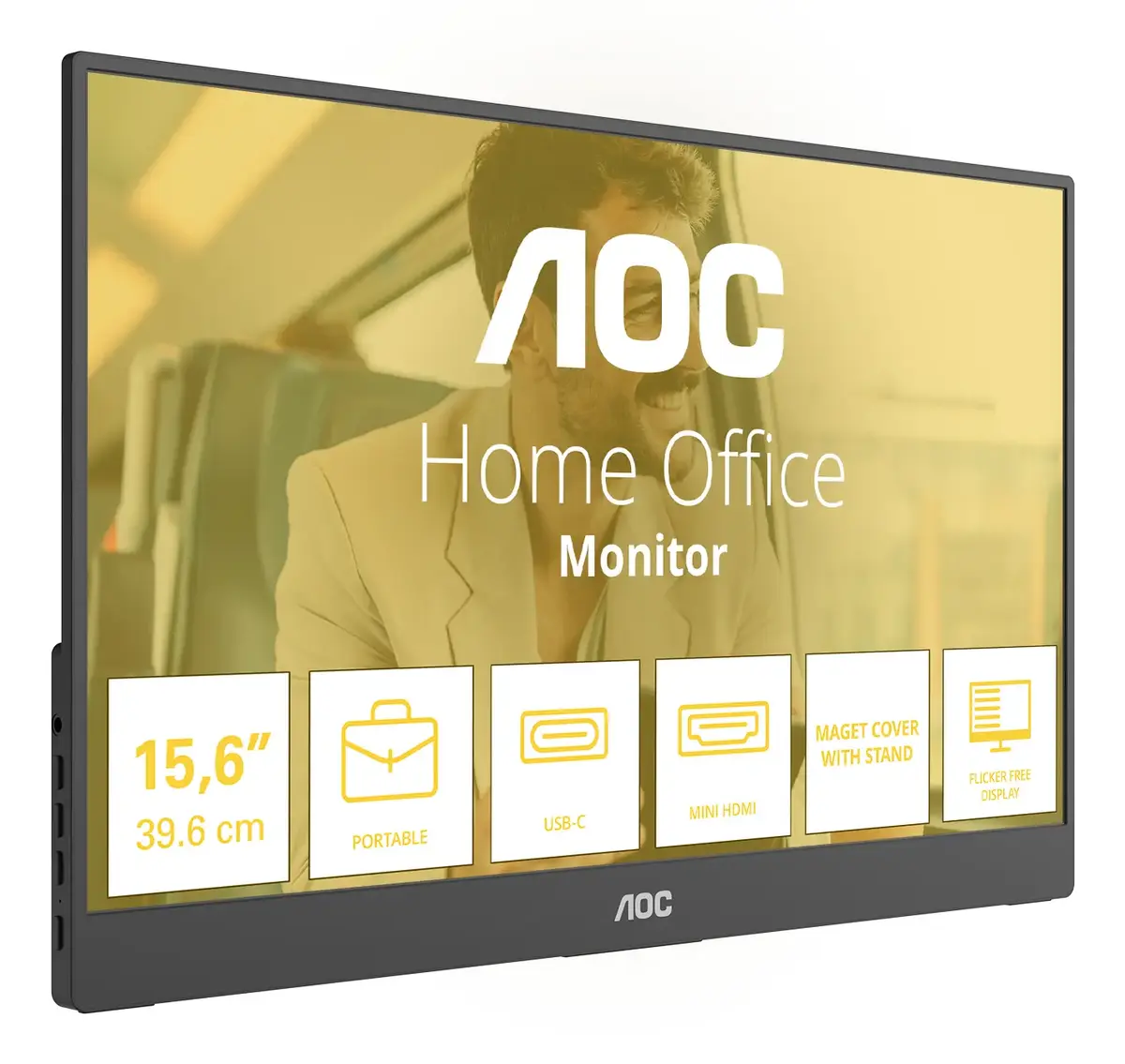 AOC 16T20E2 портативный монитор 15,6" Photo 2