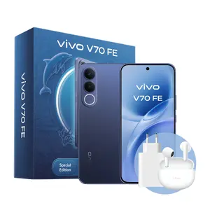 Смартфон Vivo V70 Fe 6.83" Dual SIM 5G Android 16.0 MediaTek Dimensity 8 ГБ/256 ГБ 200 МП синий