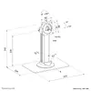 Neomounts DS15-631BL1 galda statīvs Photo 13