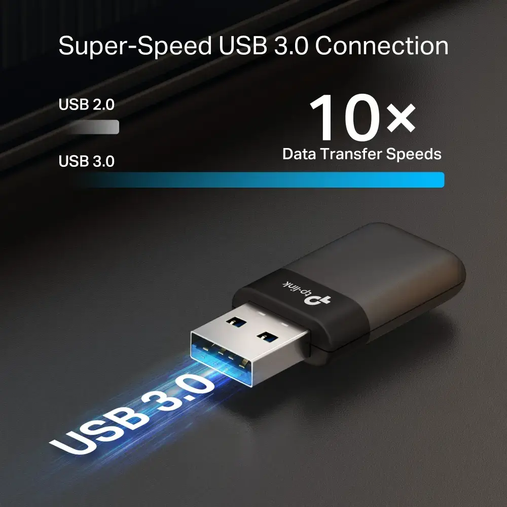 TP‑LINK Archer TX23U AX1800 USB Wi‑Fi 6 adapteris Photo 7