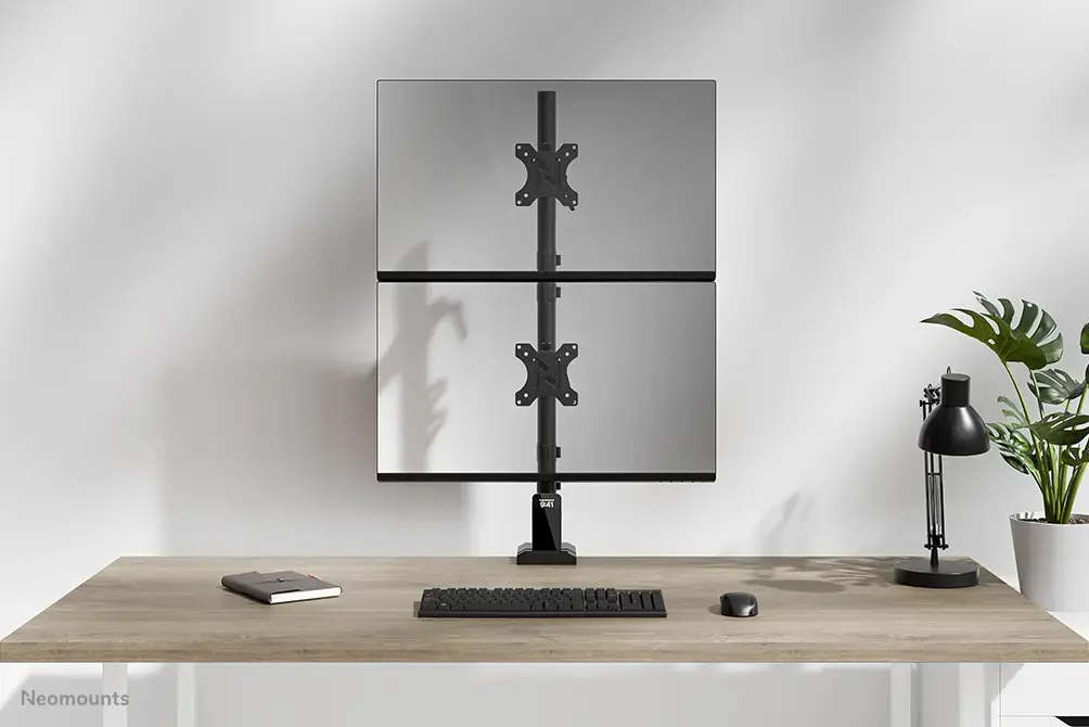 Neomounts DS60-600BL2V divu monitoru statīvs Photo 10