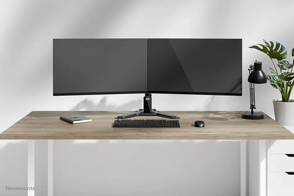 Neomounts DS45-600BL2 dual monitor stand 10–32" Photo 13