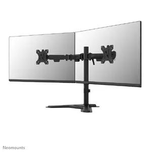Настольная подставка для двух мониторов Neomounts DS45-600BL2 для экранов 10-32 дюйма черная VESA 75x75 и 100x100 мм нагрузка до 6 кг