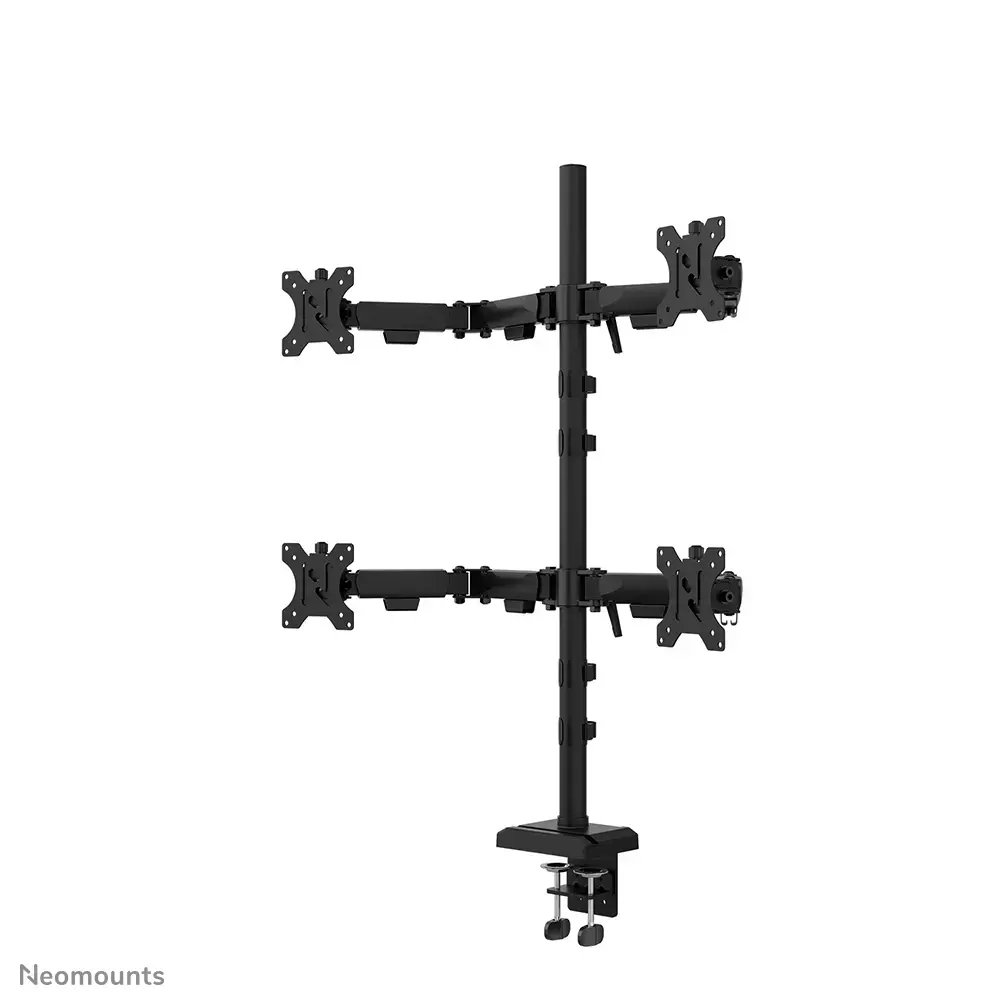 Neomounts DS60-600BL2-2 quadruple monitor arm Photo 2